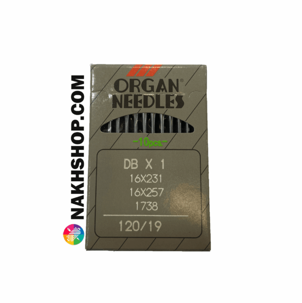 سوزن چرخ راسته دوزی (DB*1)ORGAN سایز 19 - Image 1