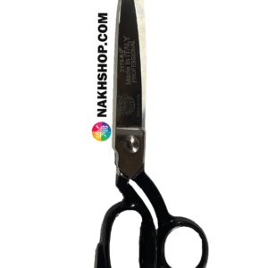 قیچی ایتالیایی KIEPE استیل دسته مشکی - سایز 8