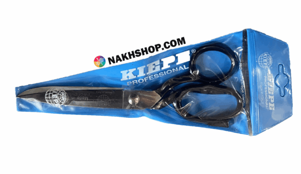 قیچی ایتالیایی KIEPE استیل دسته مشکی - سایز 8 - Image 2