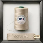 خرید نخ پلی استر 40/2 برند MH کد 179 رنگ کرم از نخ شاپ