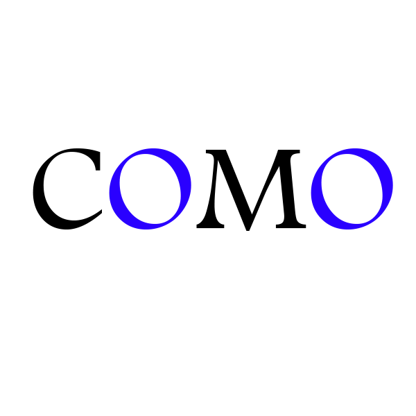 como brand logo
